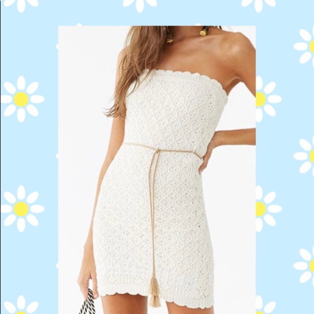 New crochet knitted dress
